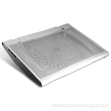 Cooling Pad, Compatible with 8 to 15.4-inch Notebook, Powered through USB Port
